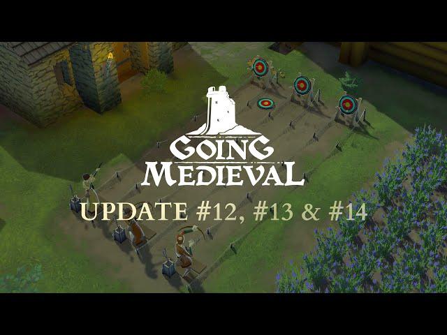 Update #12 #13 & #14: Prisoners & Gates + Fire & Training Buildings + Basic Modding | Going Medieval