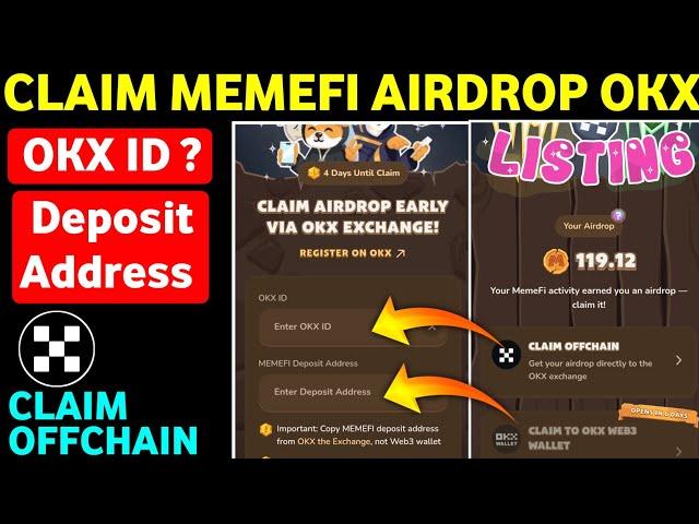 Claim Offchain Memefi | Memefi Offchain Withdrawal | Claim Airdrop Early via OKX Exchange