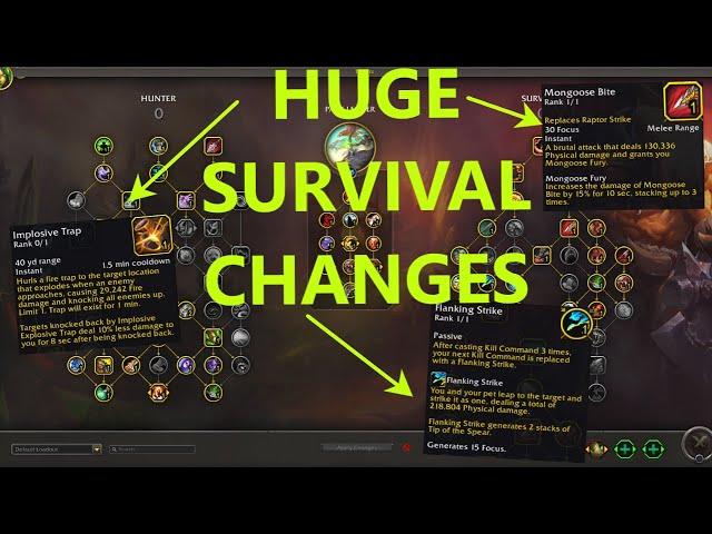 (Some) More HUGE Survival Changes!!