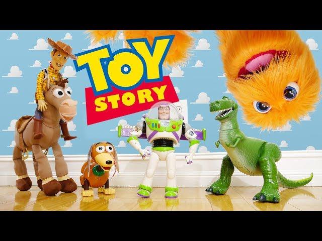 Toy Story in Real Life!  Disney Toys Playset  Toy Story 2 3 4 Ending  Live Action Toy Story