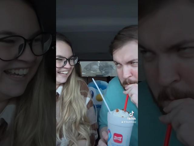 Trying Sonic’s New Peanut Butter Bacon Shake #fastfood #foodie #asmr  #sonic #tastetest #tasty