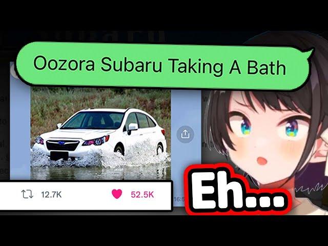 An AI Thought "Oozora Subaru" Was A Car and Got Over 50,000 Likes On Twitter【Hololive】