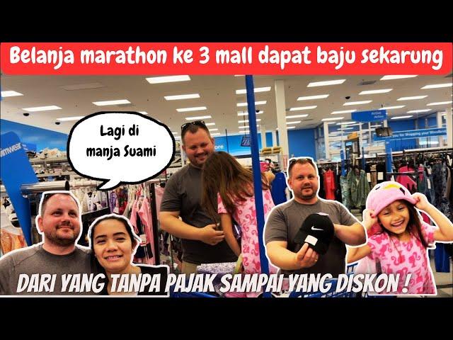 Kalap! Belanja beruntun borong di 3 mall Dari yang Tanpa pajak sampai yang banyak diskon