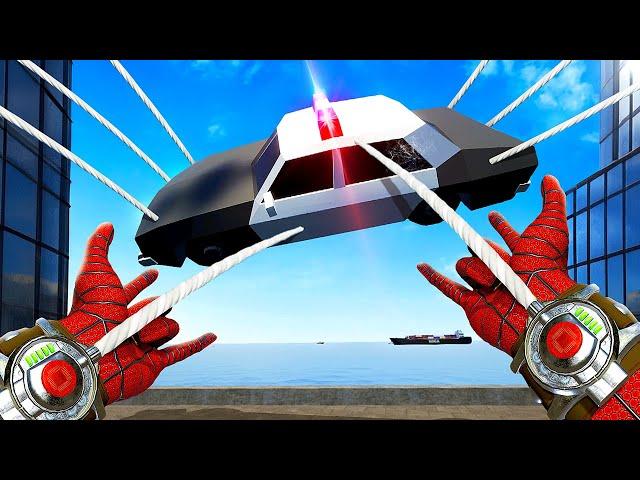 Using Spiderman Powers to TORMENT People - Superfly VR Gameplay