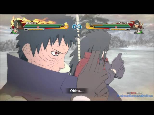 Madara Obito Team Ultimate Jutsu Naruto Shippuden Ultimate Ninja Storm Revolution