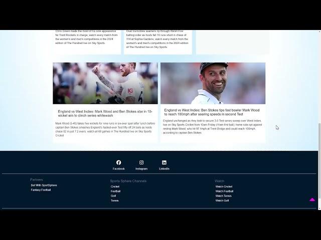 Sportsphere Website | An Aptech Vision Project 2024 | Talal & Bilal