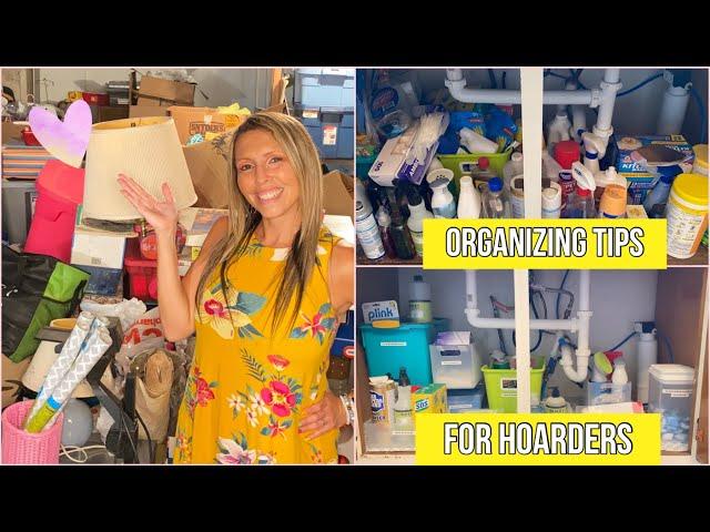 Hoarder ️ Organizing Tips for Hoarding Disorder & Overwhelming Clutter | Get Organized HQ Collab