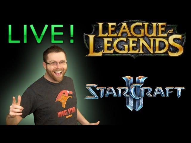 ZGR Live Stream - 4/10/2013 - LoL, SC2