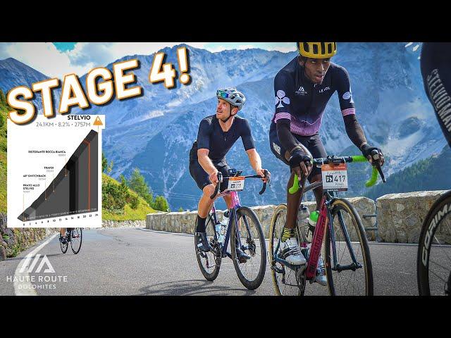 UNBELIEVABLE EFFORT? 2x Passo STELVIO!!! | Haute Route dolomites 2021 ep.5