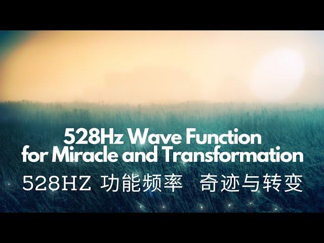 Wave Function 功能声波 21天 528Hz 强大功能频率【Miracle and Transformation Wave Function 奇迹与转变】能量调整 | 功能频率｜心灵 疗愈