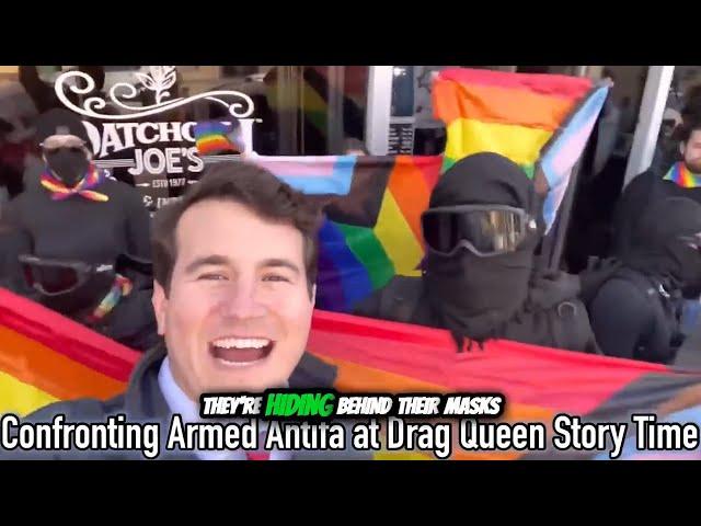 LMAO: Alex Stein TROLLS ANTIFA at 'Drag Queen Story Hour'