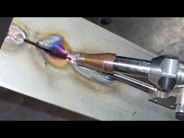 Is it impossible to laser weld an open gap?