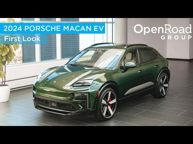 First look: 2024 Porsche Macan Electric | OpenRoad Group