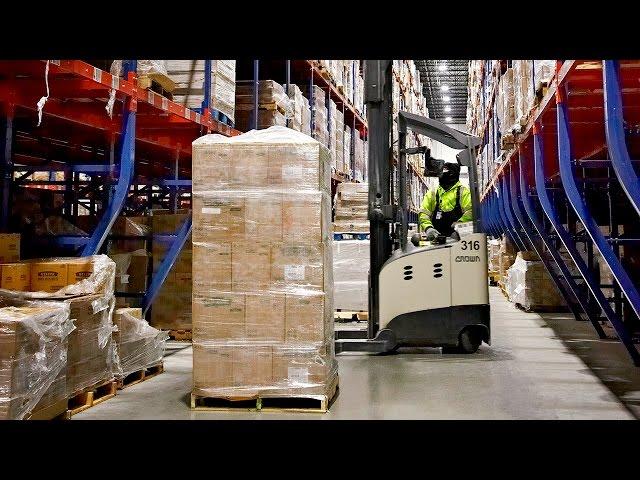 Henningsen Cold Storage Increases Productivity with Crown RM 6000 Reach Truck