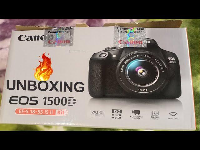 Canon EOS 1500D Unboxing | How can use Canon 1500D  | Best DSLR Camera Under 28,000 | Best in camera