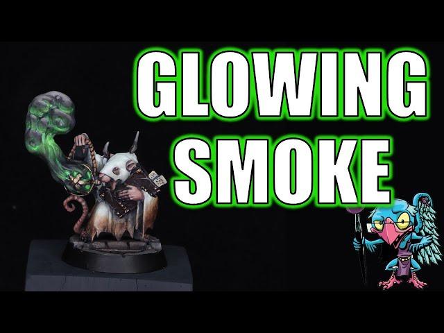 How to Paint Glowing Smoke - HC 411