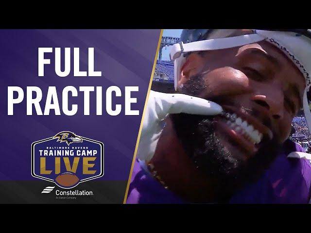 Full 2023 Practice at M&T Bank Stadium | Baltimore Ravens