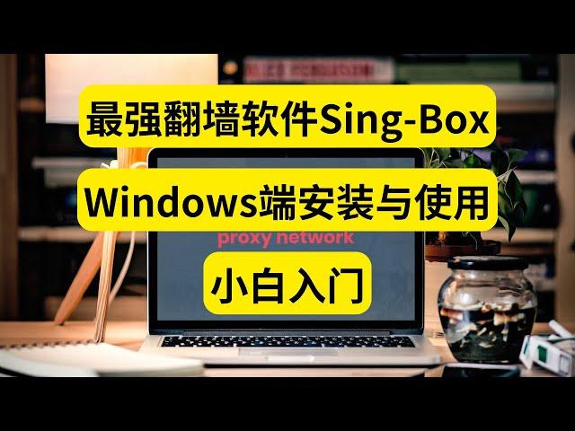 最强翻墙软件Sing Box Windows端安装与使用 小白入门 科学上网 魔法上网