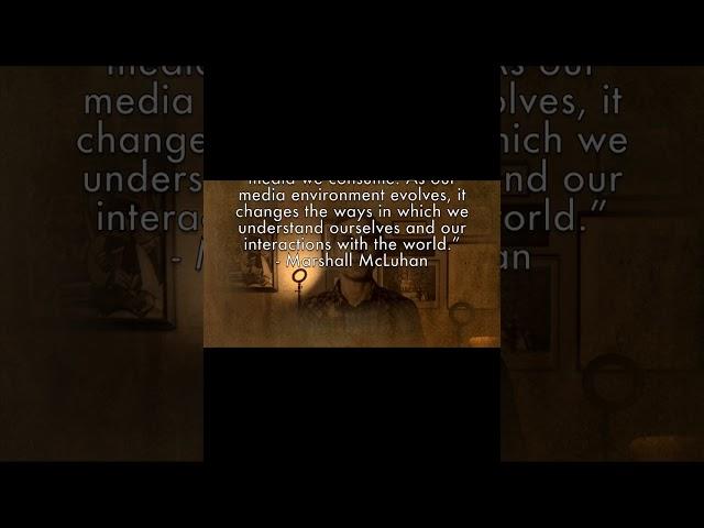 Marshall McLuhan - Media Shapes Identity