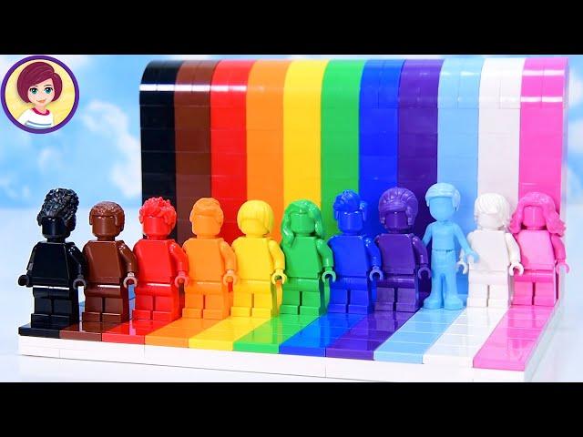 Everyone is Awesome - a long awaited Lego rainbow, bring it!