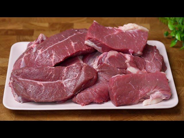 Cooking roasted meat without oven in an easy and fast way, Healthy and delicious food