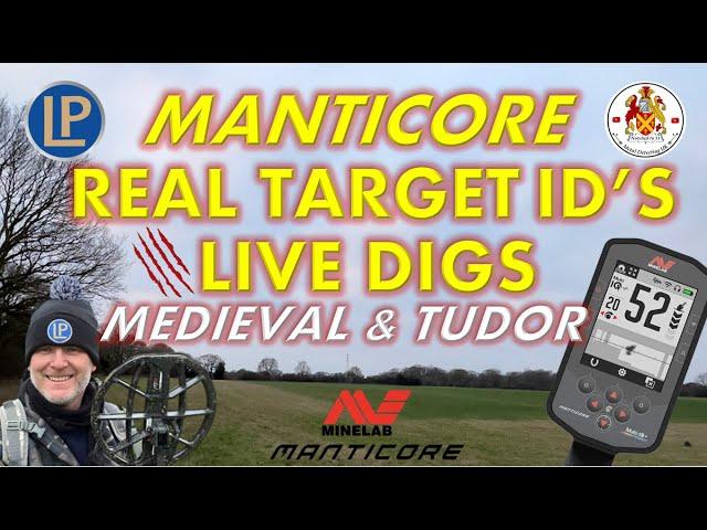 Calming the Minelab Manticore | REAL Target ID's | Live Digs | Metal Detecting History UK | Ep106