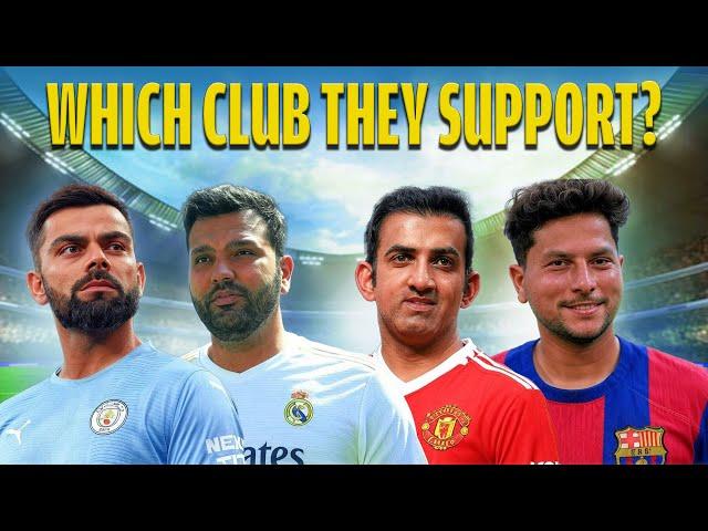 Indian cricketers who are football fans ft. Kuldeep Yadav  @KaranSinghMagic