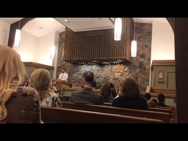 Man asked to stop talking during Mormon testimony meeting