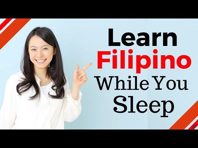 Learn Filipino While You Sleep  Most Important Filipino Phrases & Words  English/Filipino