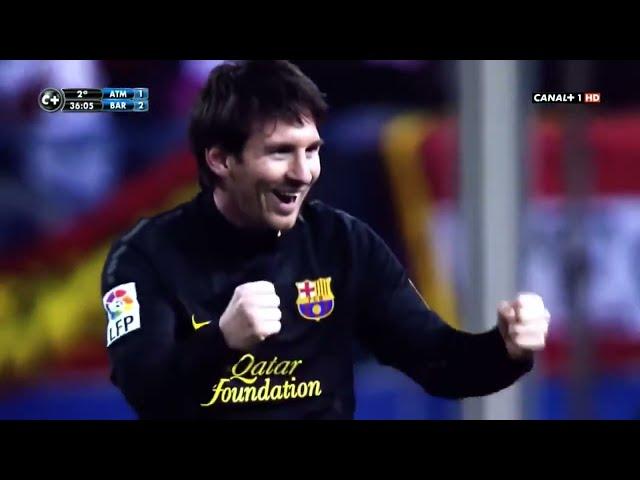 Lionel Messi Vs Atlético Madrid (A) 11-12 Made By Felix Spacek