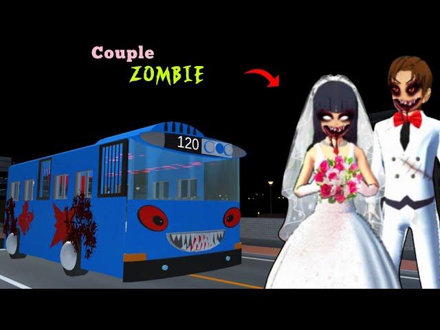 Couple Yuta Mio Became's ZOMBIE Haunter's || Sakura School Simulator Drama story 