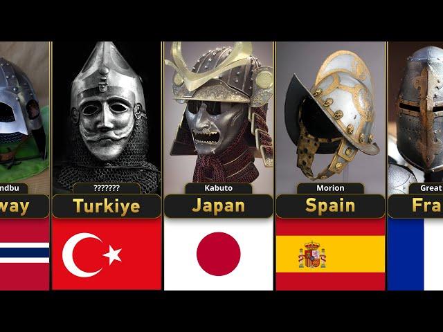 Helmets From Each Country! Some of Them You Won't Believe Exist!