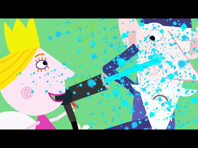 Ben and Holly’s Little Kingdom | Water Fight! | Kids Videos