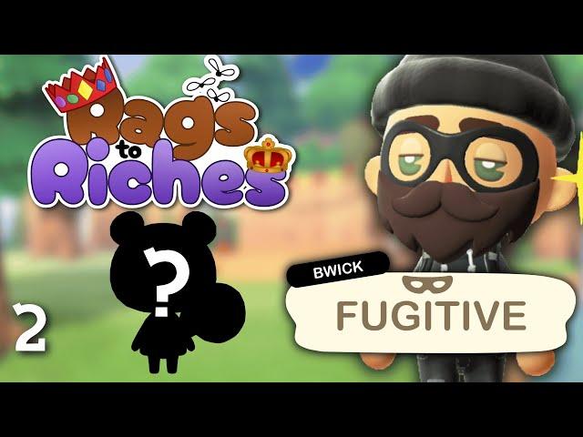 of COURSE i got this as my first NEW villager... | Rags to Riches Episode 2