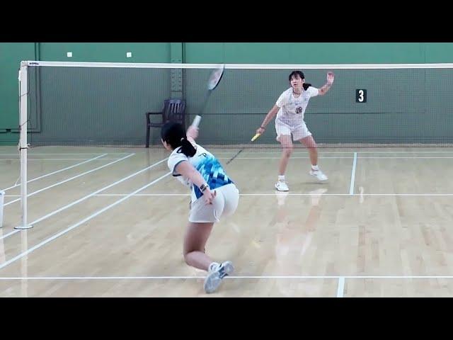 Abby Leung v Jenny Xu--GU19 Singles-Final-2024 VLTBC – BC Junior A Badminton Series Event #1.