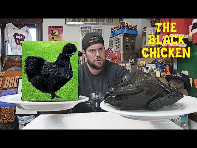 What Does A Black Chicken Taste Like?? | L.A. BEAST