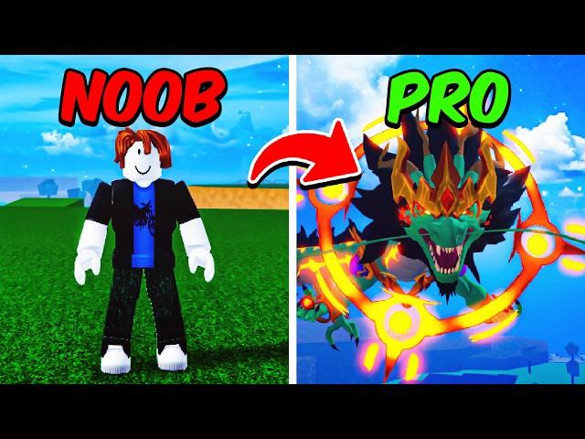 Noob To Pro With DRAGON REWORK in Blox Fruits