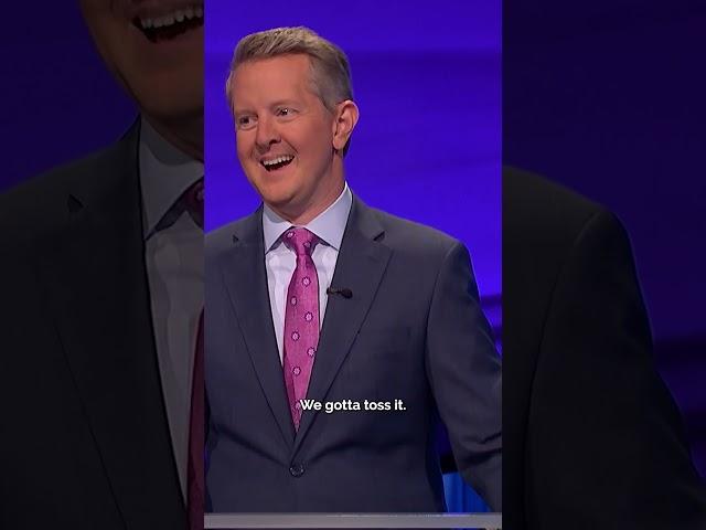 Ken Jennings Accidentally Blurts Out Response | JEOPARDY!