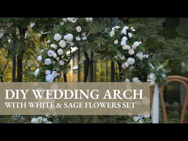 Ling's Tutorial: how to DIY floral wedding arch