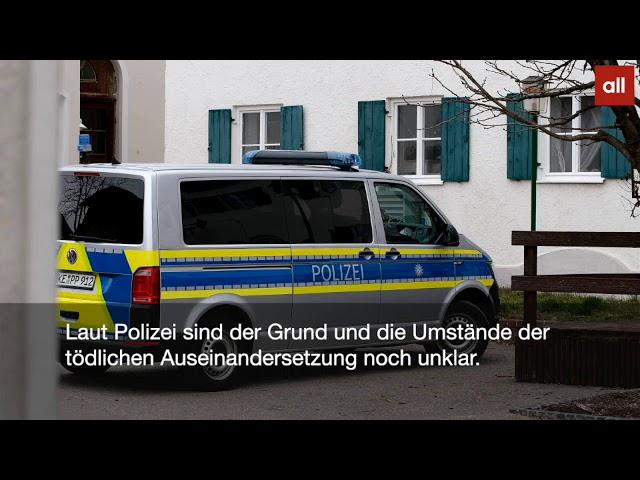 Mann (51) stirbt nach Messerangriff in Wiedergeltingen - Tatverdächtiger festgenommen