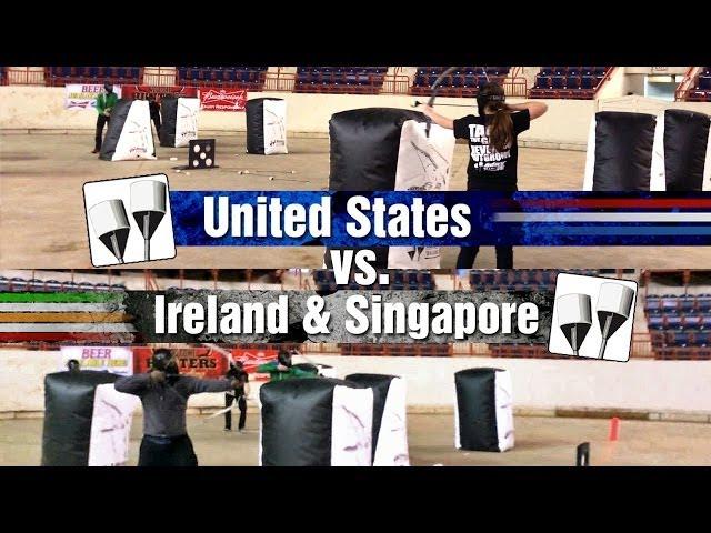 International Archery Tag Match!