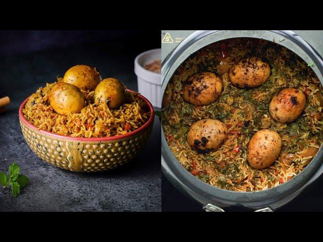 Egg Biryani Recipe in Pressure Cooker - Ready in 20 minutes