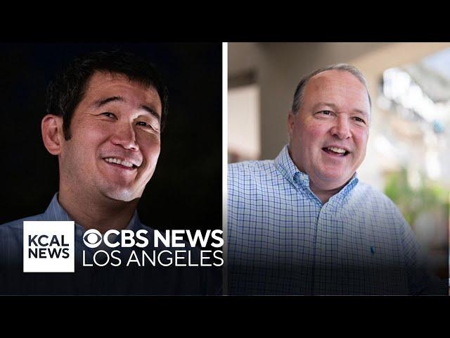 Dave Min (D) and Scott Baugh (R) | The race for California's 47th Congressional District