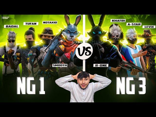 NG 1 vs NG 3  || SMOOTH TUFAN vs KHATRI R-ONE 