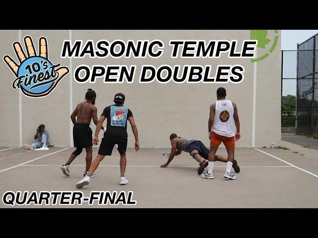 Masonic Temple Open Doubles | Quarter-Final: Tavo and Gio VS. Sam Clutch and Ariel