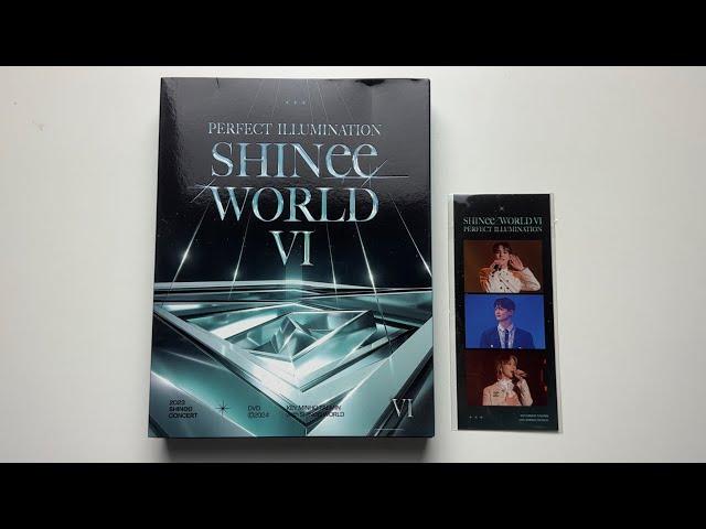 Unboxing SHINee 샤이니 Perfect Illumination SHINee World VI in Seoul Concert DVD