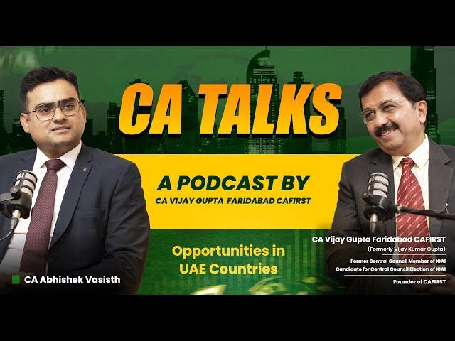 A PODCAST by CA Vijay Kumar Gupta, Faridabad with CA ABHISHEK VASISTH