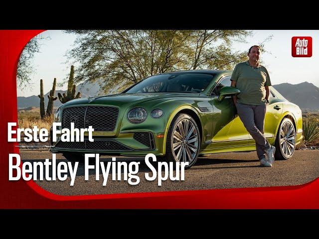 Bentley Flying Spur | Bentley's most powerful and fastest four-door car | First drive with Thomas...