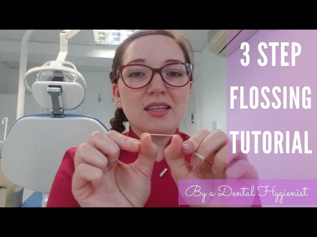 How to floss your teeth easily