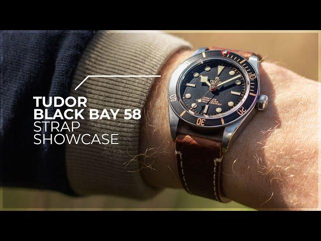 The Perfect Strap Combos? - Tudor Black Bay 58 Diver Strap Showcase by WatchGecko